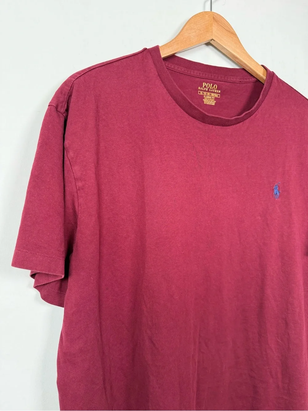 Polo Ralph Lauren Men's Casual Short Sleeve Crewneck Tee, Size XL, 100% Cotton